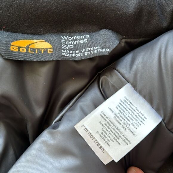 GOLITE Women’s Black Ski Snowboarding Jacket Hooded Outdoors Performance Size S - Picture 6 of 16